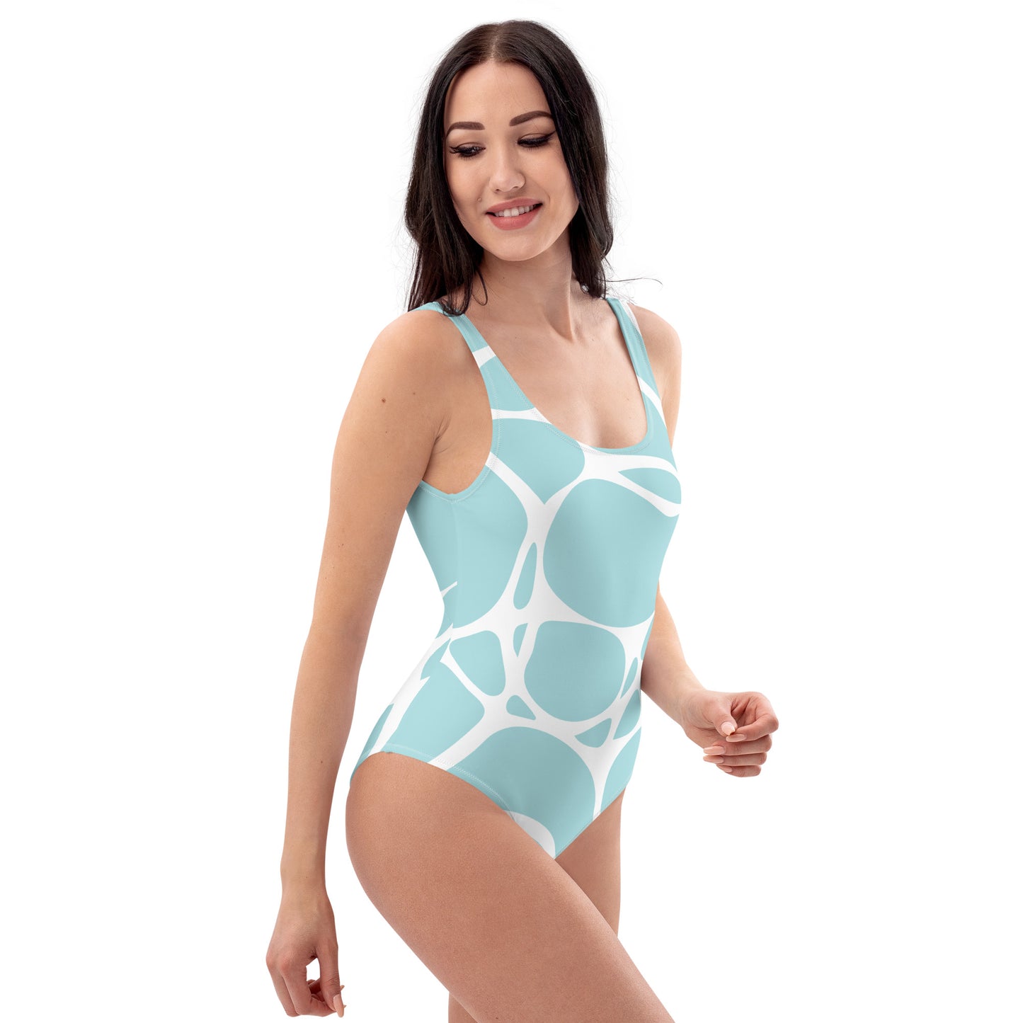 Cheeky Fit One-Piece Swimsuit with Low-Scoop Back