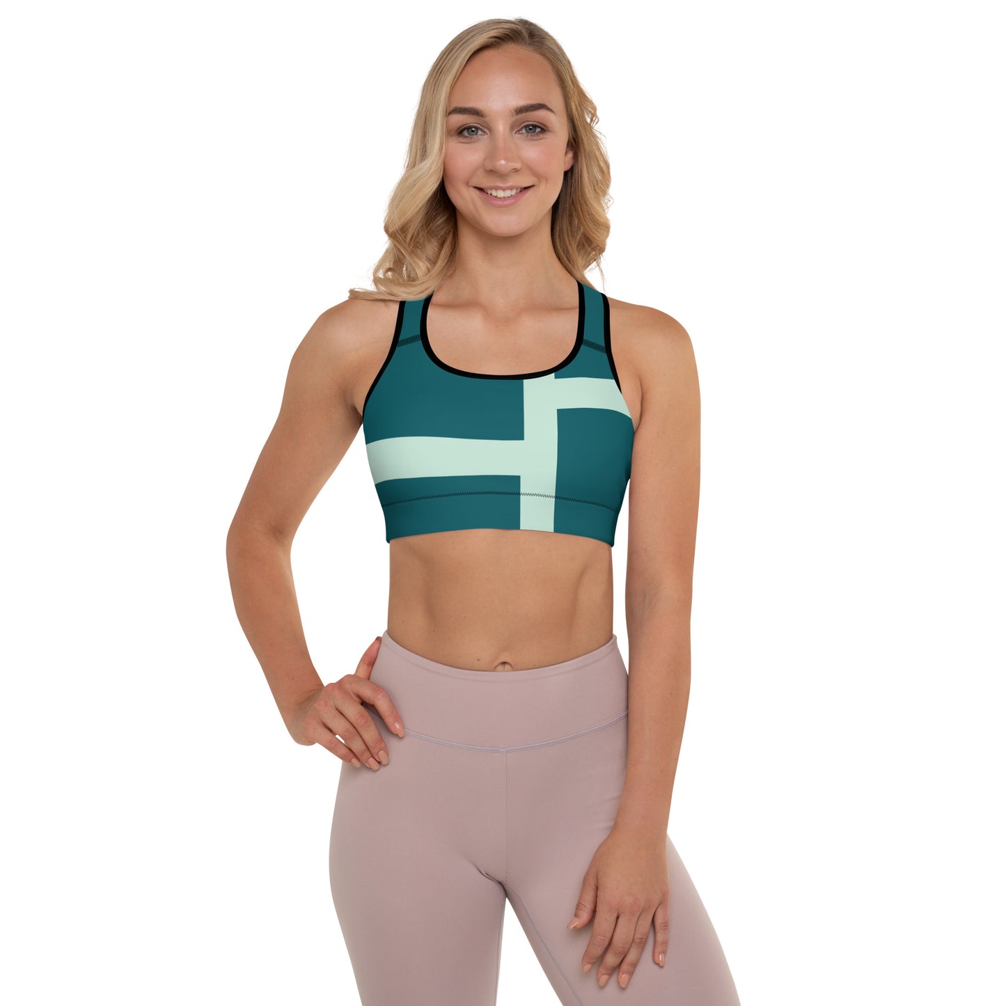 Comfy Padded Sports Bra With Removable Pads