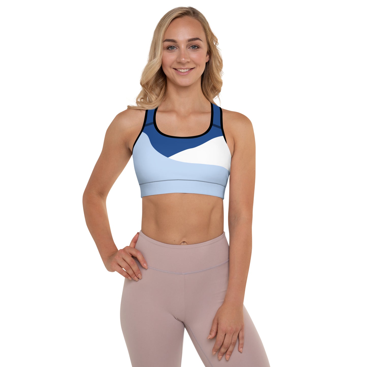 Comfy Padded Sports Bra With Removable Pads