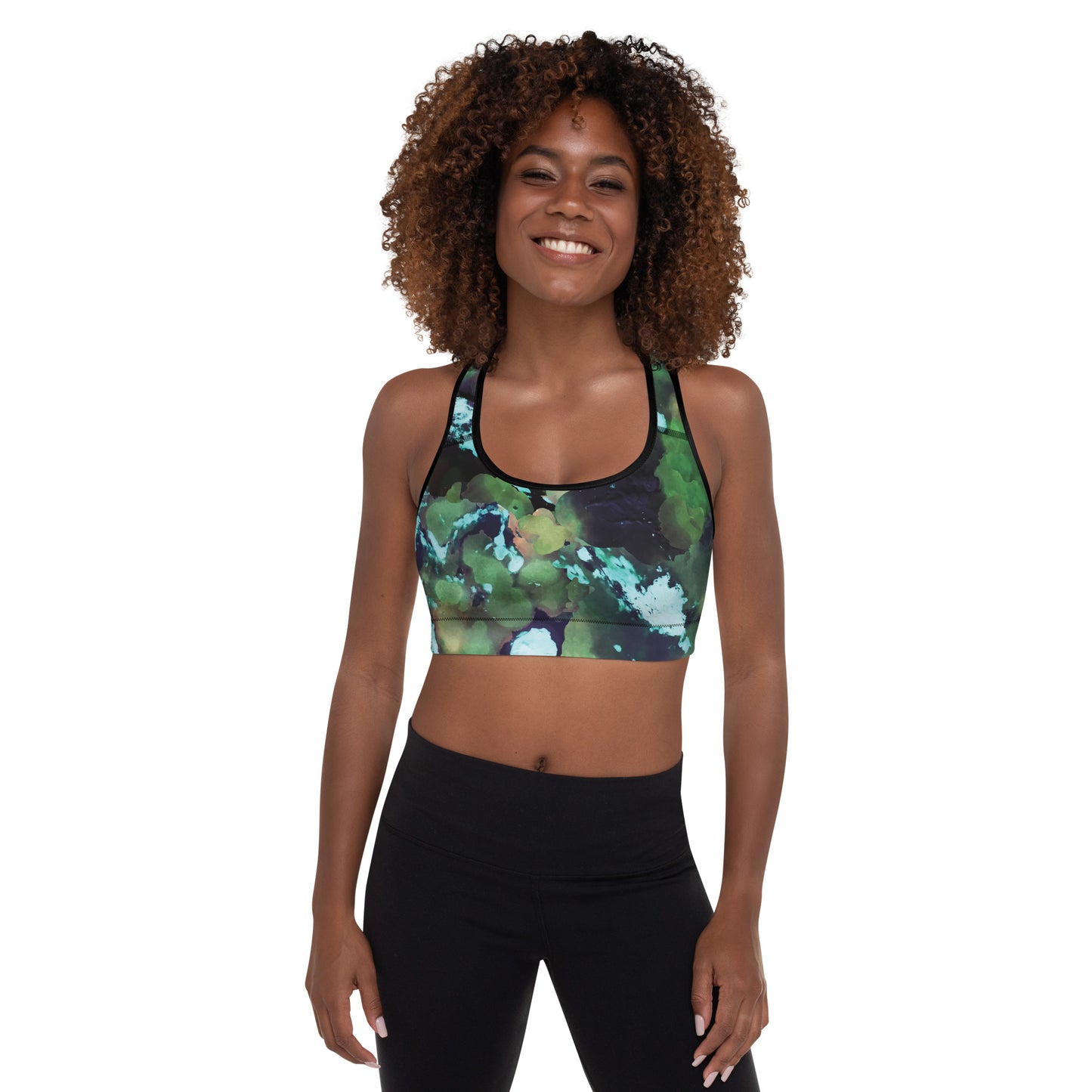 Comfy Padded Sports Bra With Removable Pads