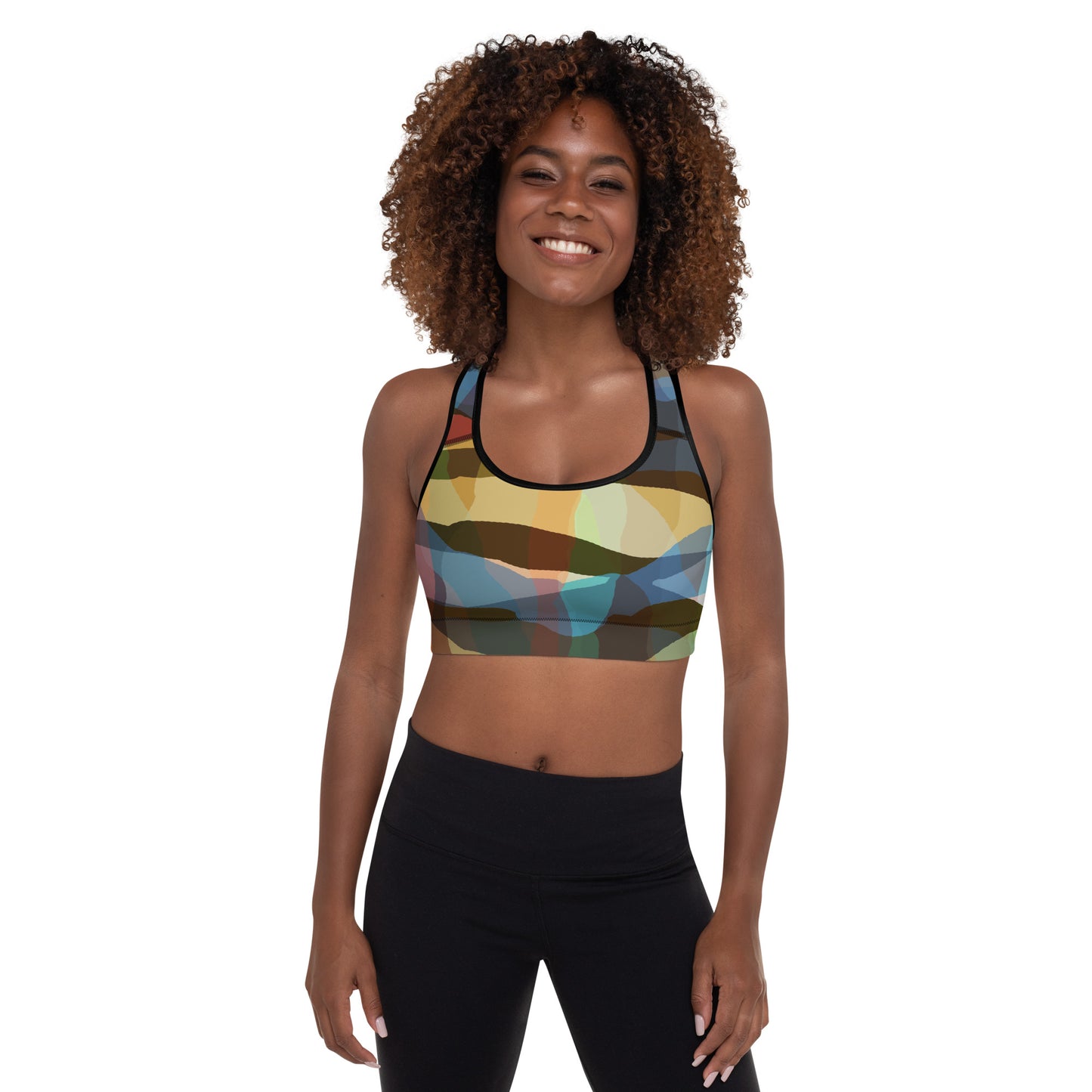 Comfy Padded Sports Bra With Removable Pads