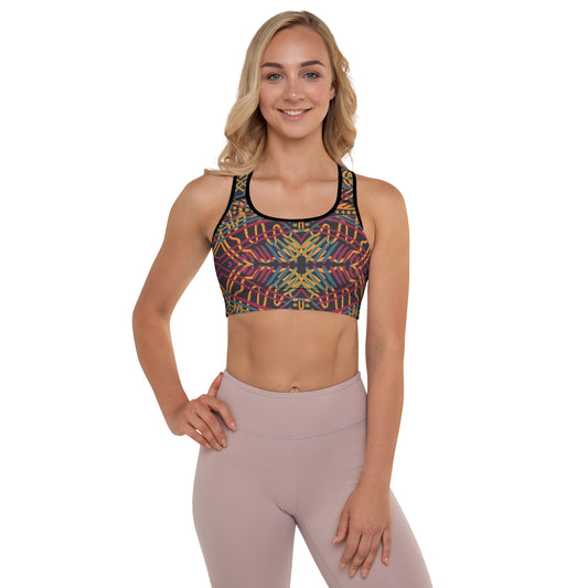 Comfy Padded Sports Bra With Removable Pads