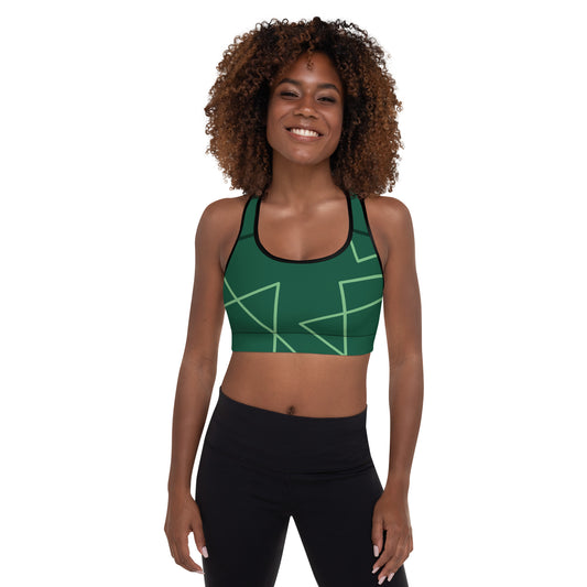 Comfy Padded Sports Bra With Removable Pads