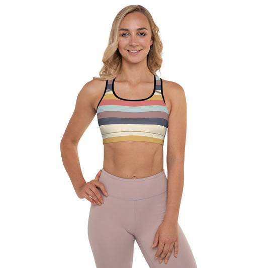 Comfy Padded Sports Bra With Removable Pads