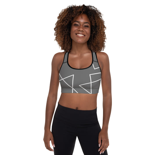 Comfy Padded Sports Bra With Removable Pads