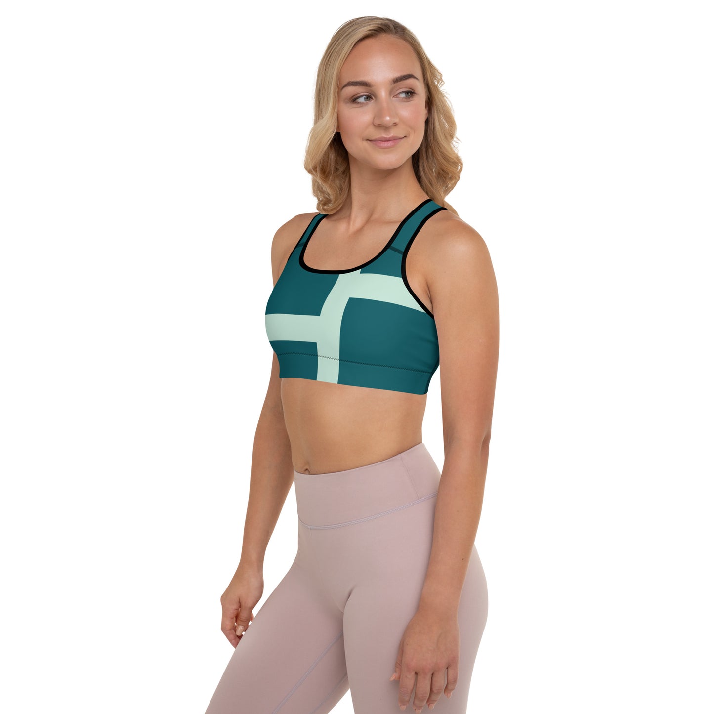 Comfy Padded Sports Bra With Removable Pads