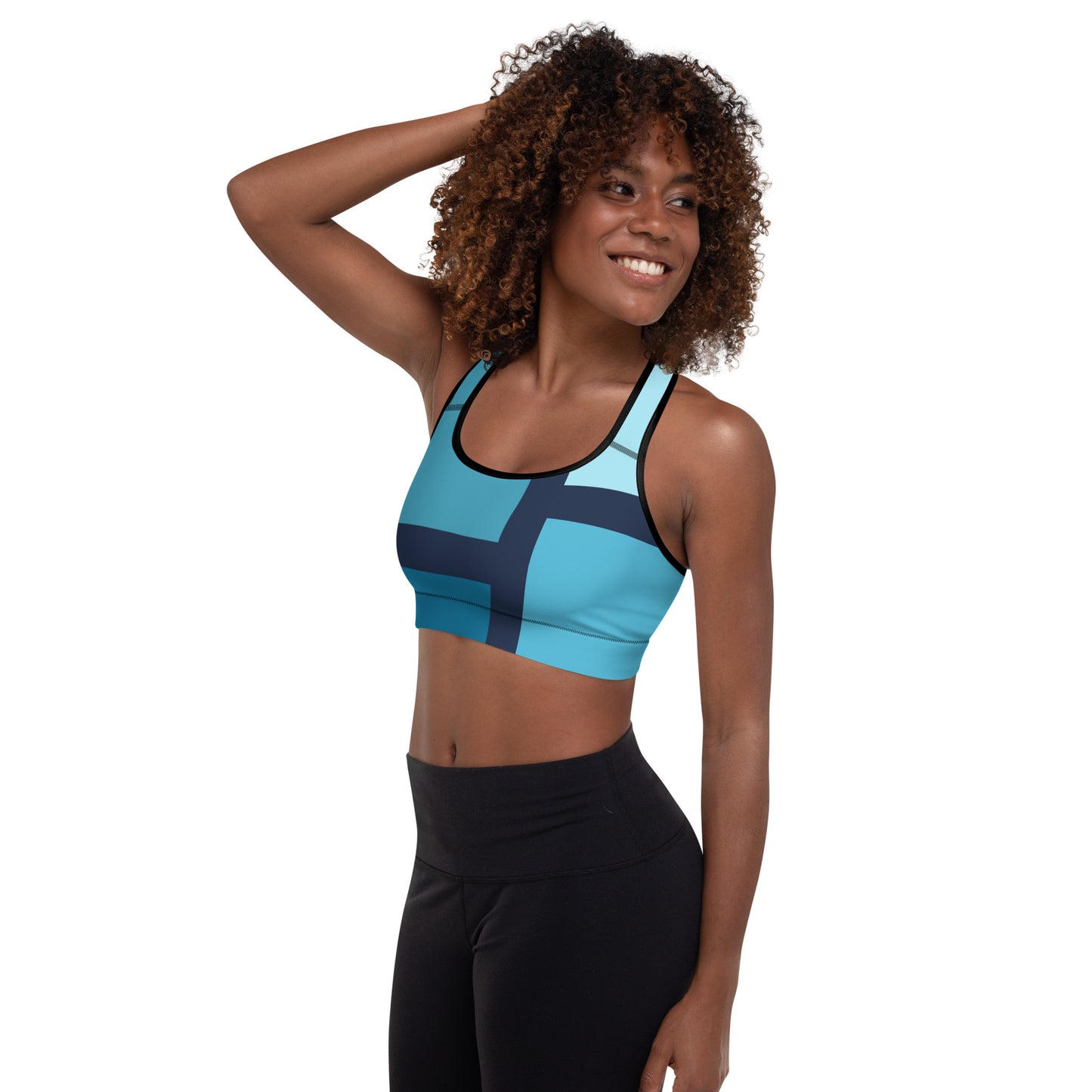 Comfy Padded Sports Bra With Removable Pads