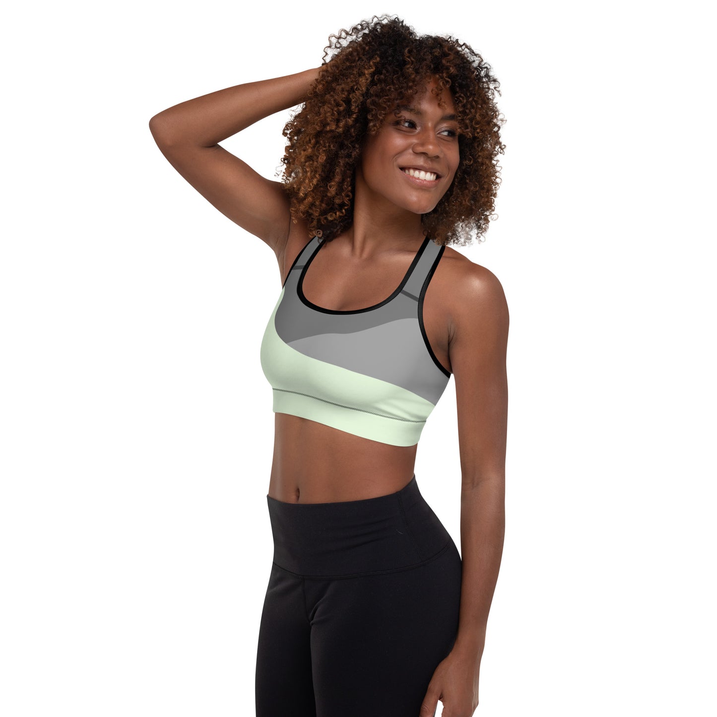 Comfy Padded Sports Bra With Removable Pads