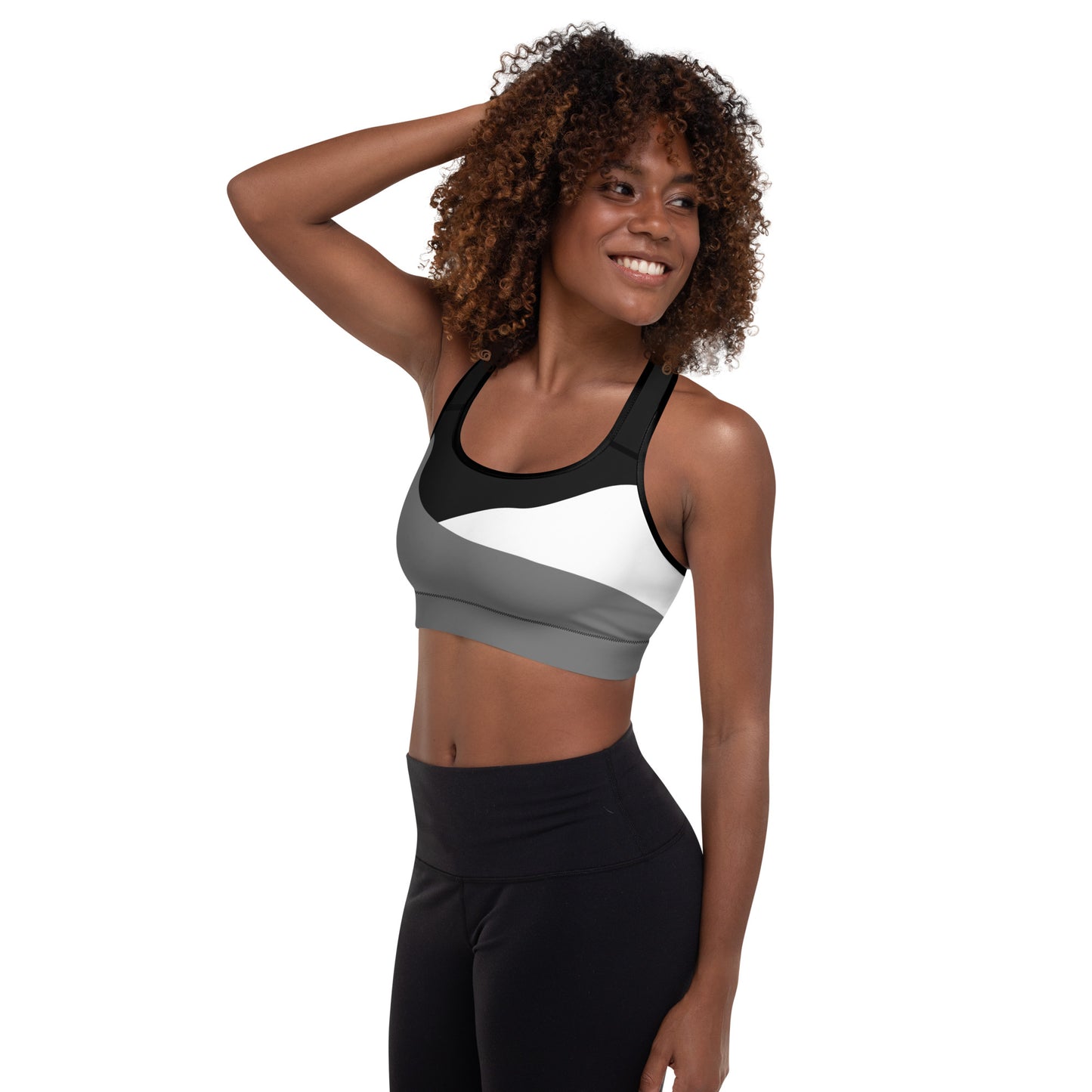 Comfy Padded Sports Bra With Removable Pads