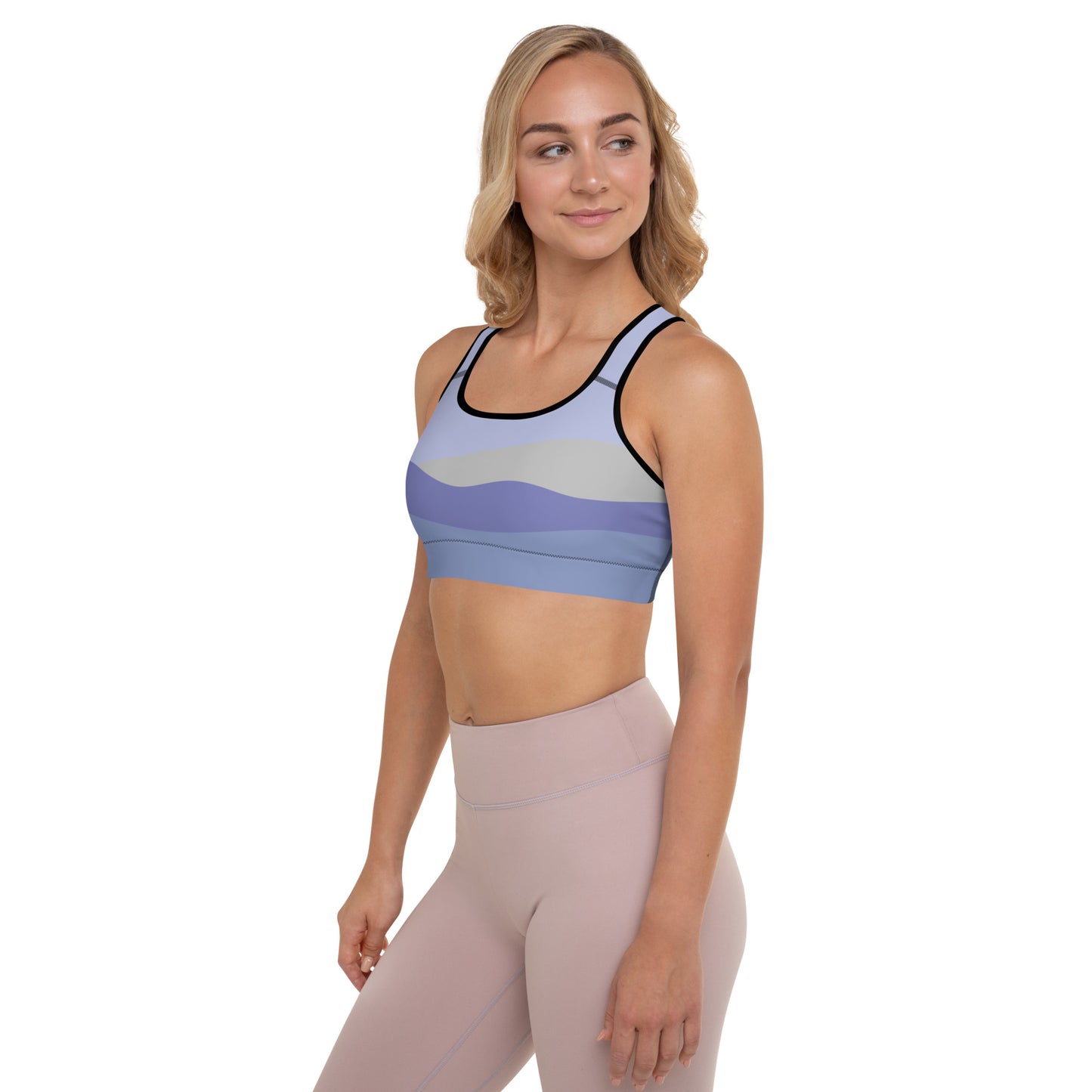 Comfy Padded Sports Bra With Removable Pads