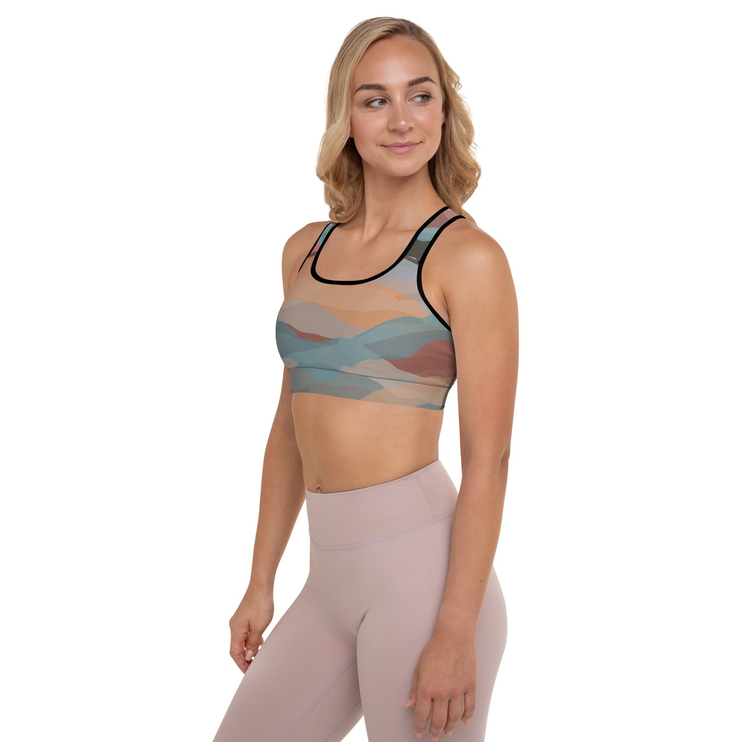 Comfy Padded Sports Bra With Removable Pads