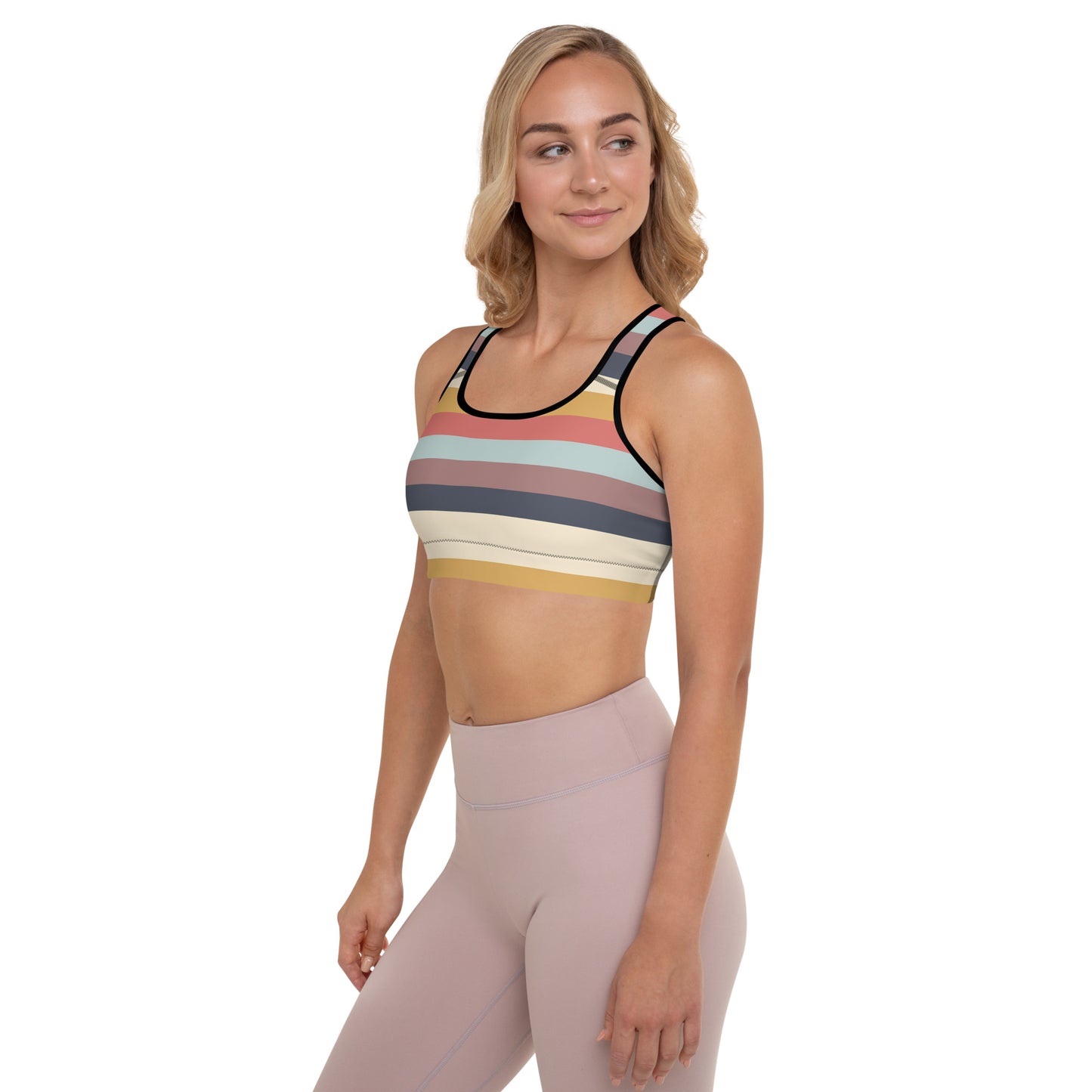 Comfy Padded Sports Bra With Removable Pads