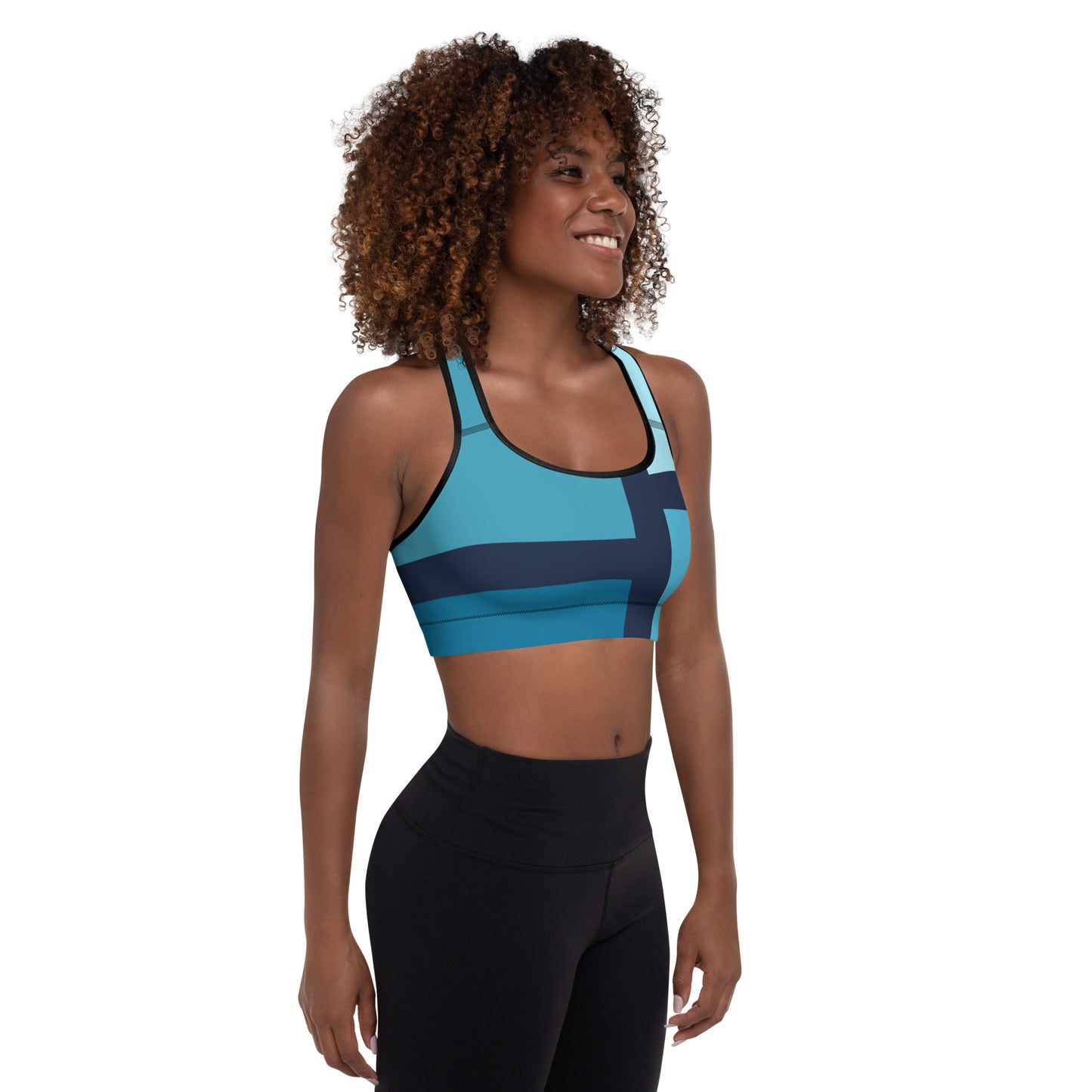 Comfy Padded Sports Bra With Removable Pads