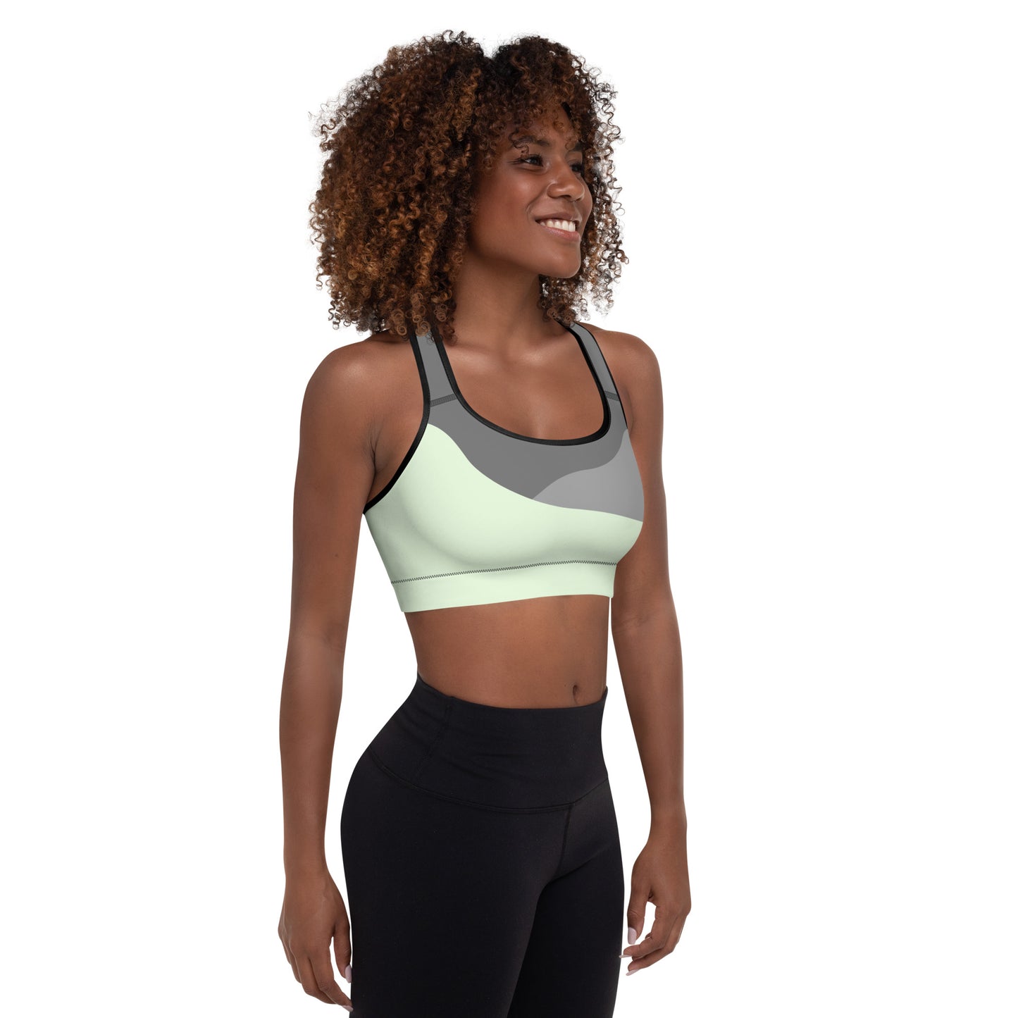 Comfy Padded Sports Bra With Removable Pads