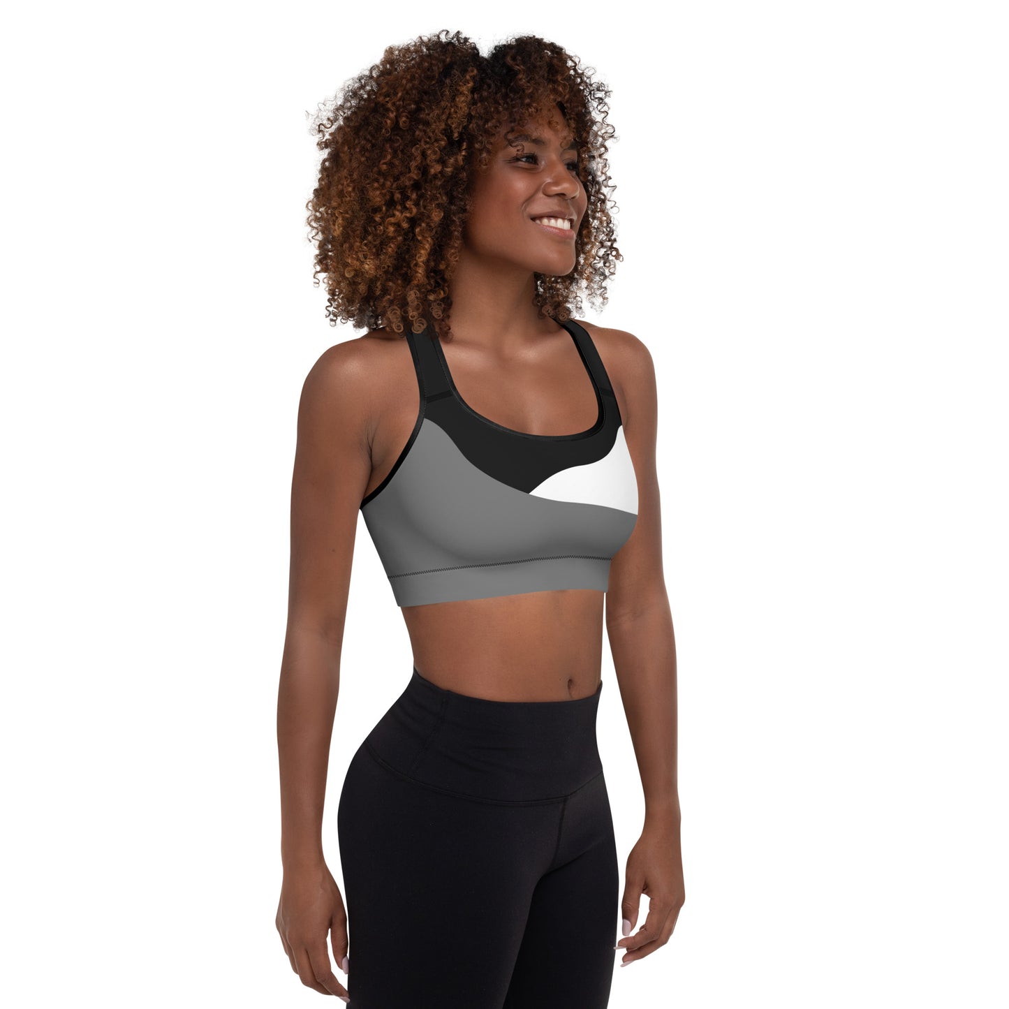 Comfy Padded Sports Bra With Removable Pads