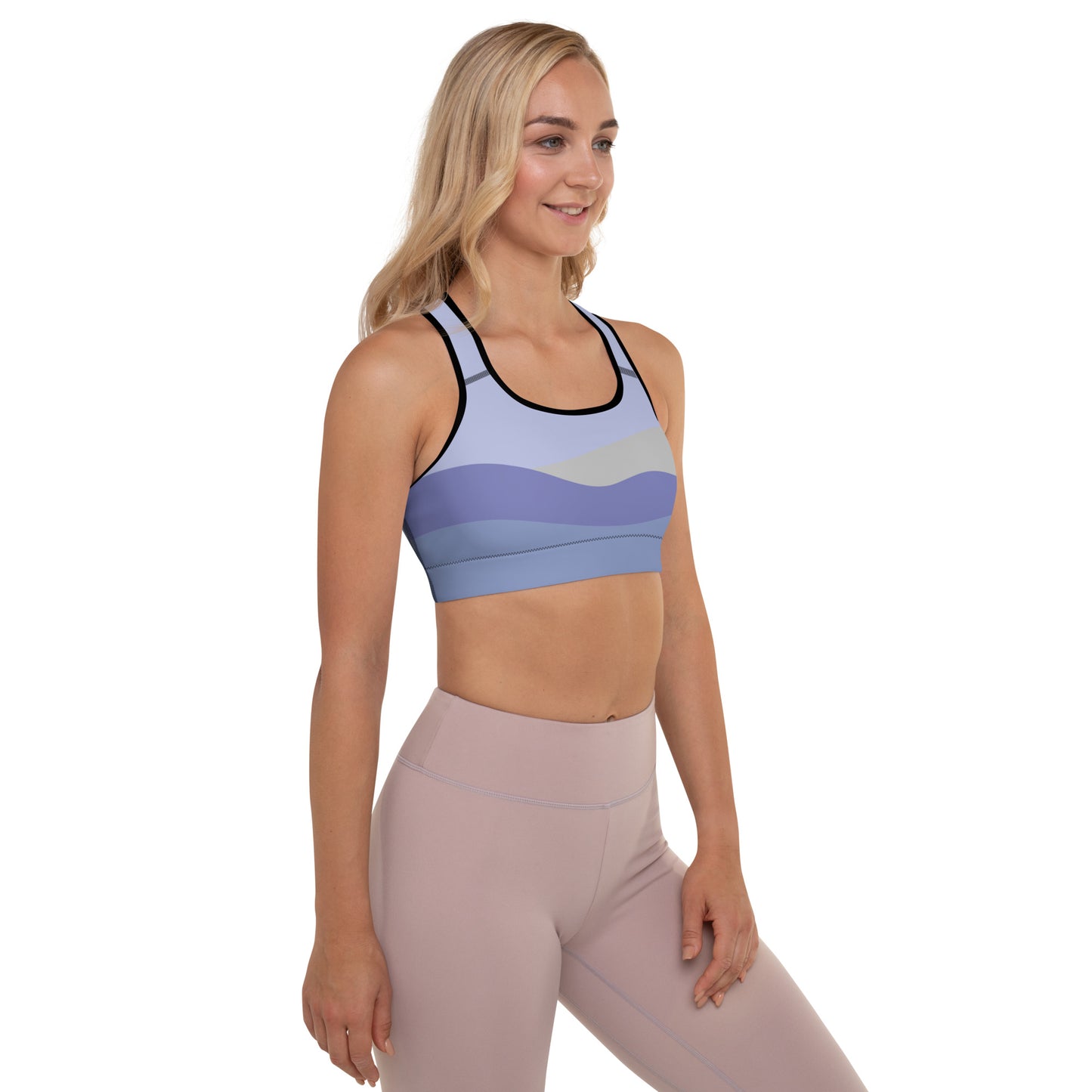 Comfy Padded Sports Bra With Removable Pads