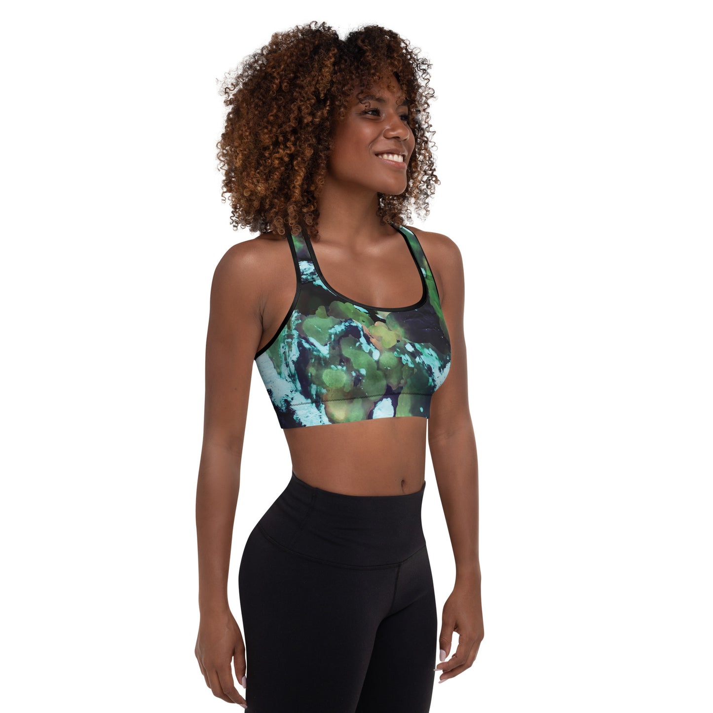 Comfy Padded Sports Bra With Removable Pads