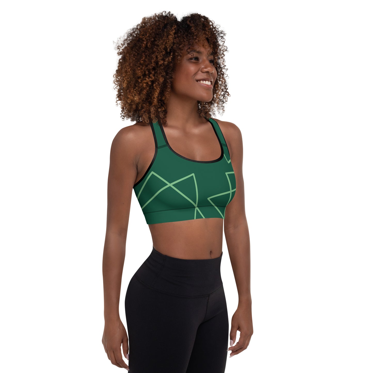 Comfy Padded Sports Bra With Removable Pads