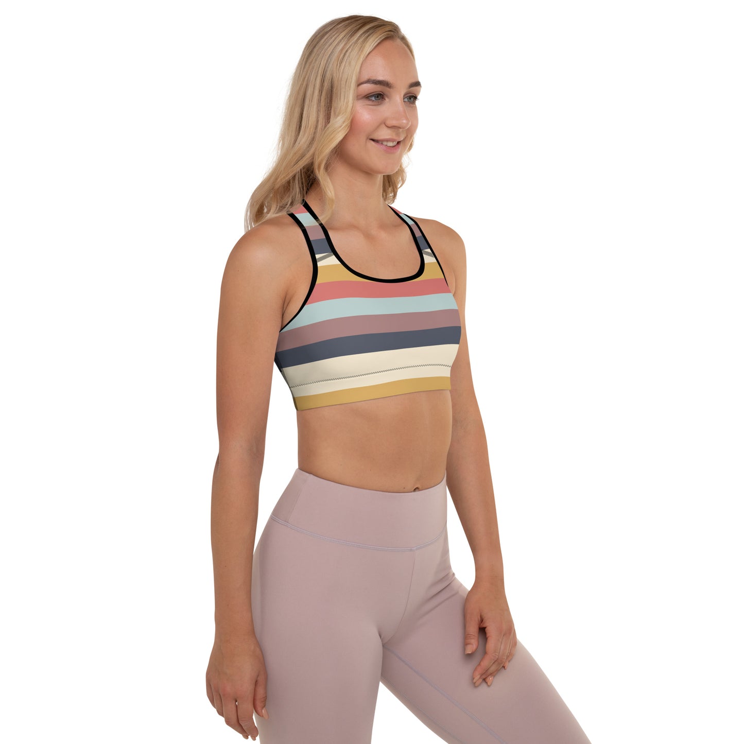 Comfy Padded Sports Bra With Removable Pads