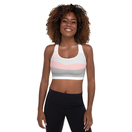 Comfy Padded Sports Bra With Removable Pads