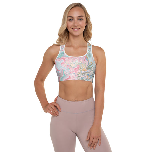 Comfy Padded Sports Bra With Removable Pads