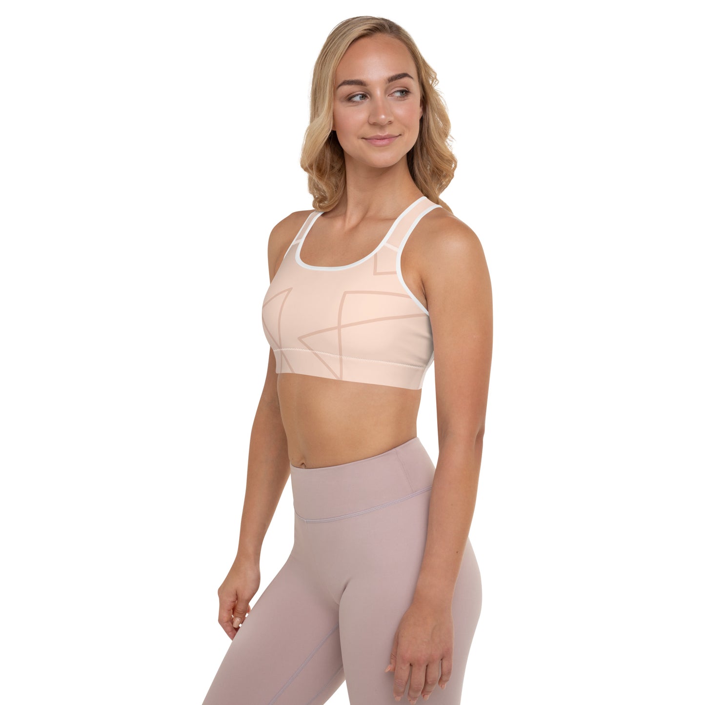 Comfy Padded Sports Bra With Removable Pads