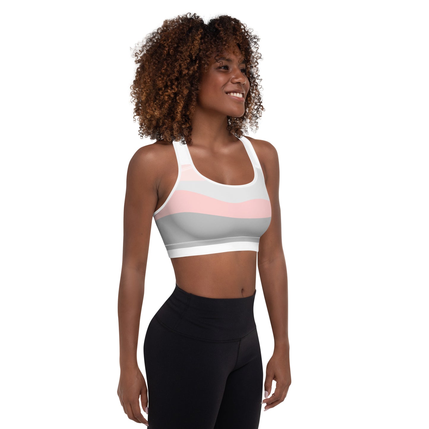 Comfy Padded Sports Bra With Removable Pads