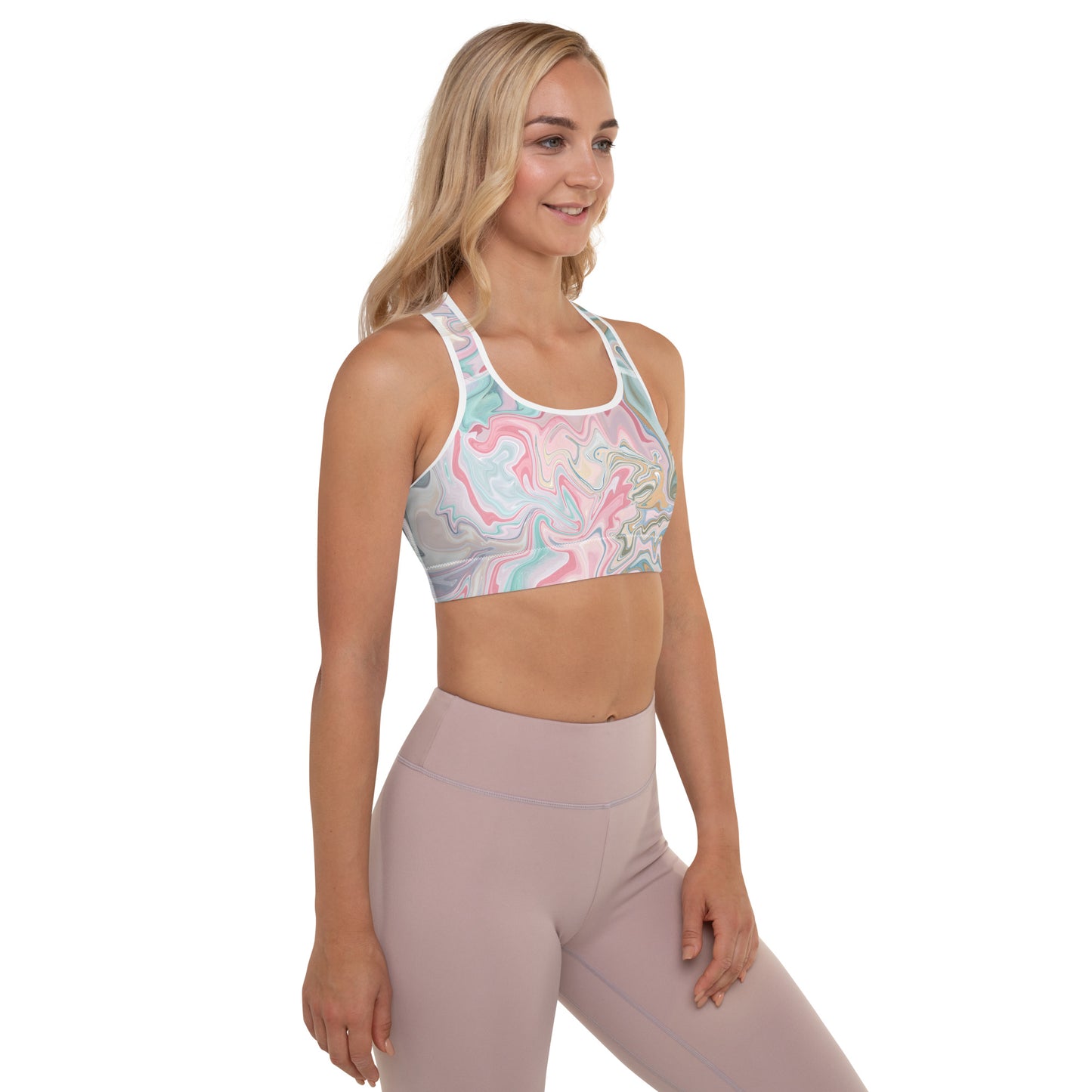 Comfy Padded Sports Bra With Removable Pads