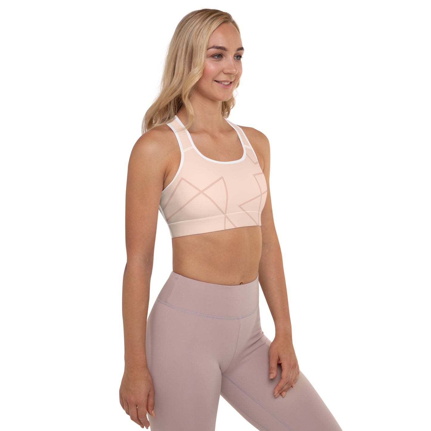 Comfy Padded Sports Bra With Removable Pads