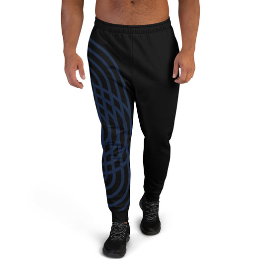 Comfy Slim Fit Joggers with Abstract Print