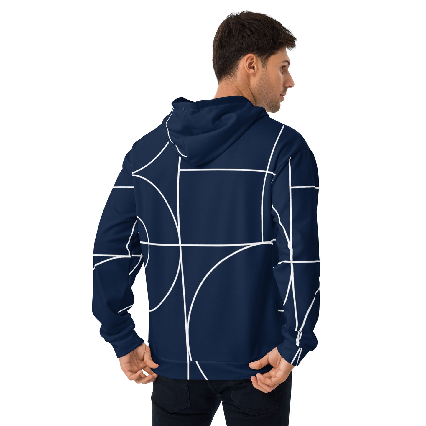 Premium Patterned Relaxed Fit Hoodie with a Super Soft Feel