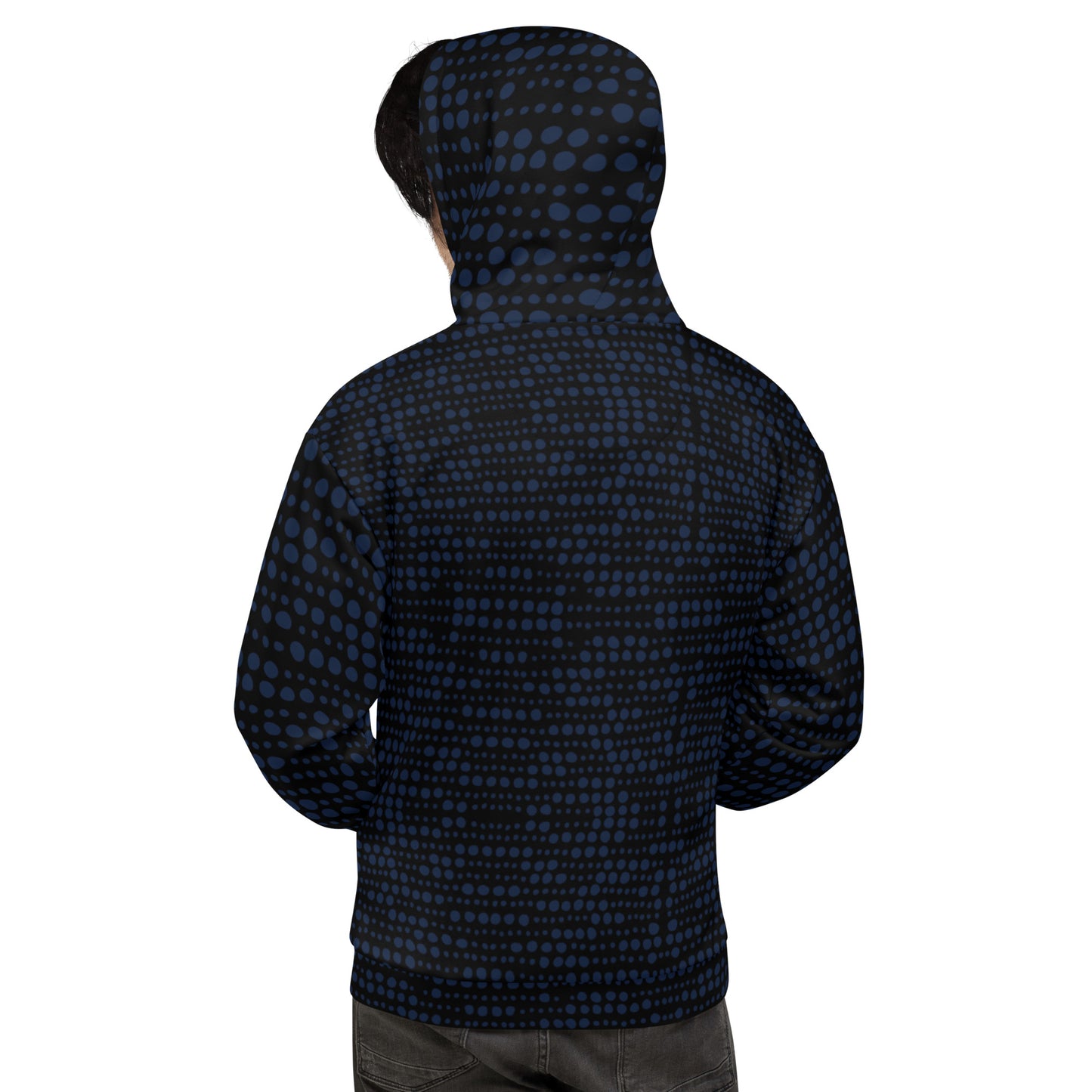 Premium Patterned Relaxed Fit Hoodie with a Super Soft Feel