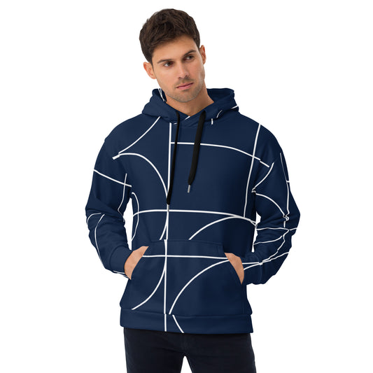 Premium Patterned Relaxed Fit Hoodie with a Super Soft Feel