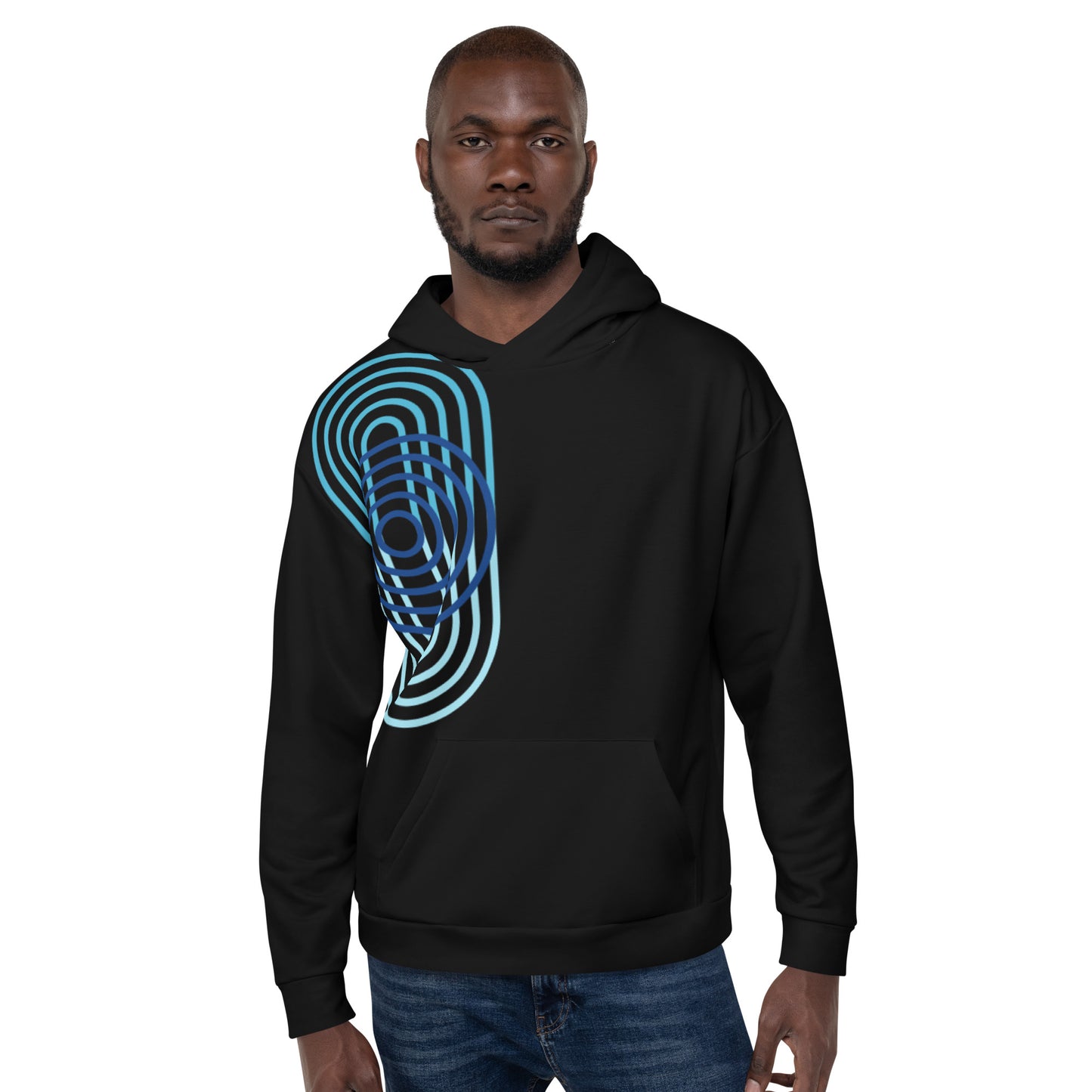 Premium Patterned Relaxed Fit Hoodie with a Super Soft Feel