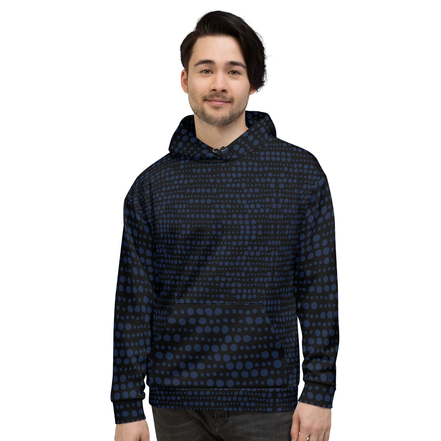 Premium Patterned Relaxed Fit Hoodie with a Super Soft Feel