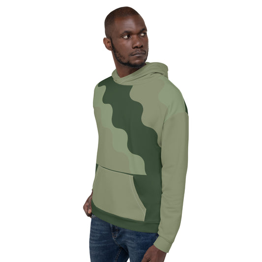 Premium Patterned Relaxed Fit Hoodie with a Super Soft Feel