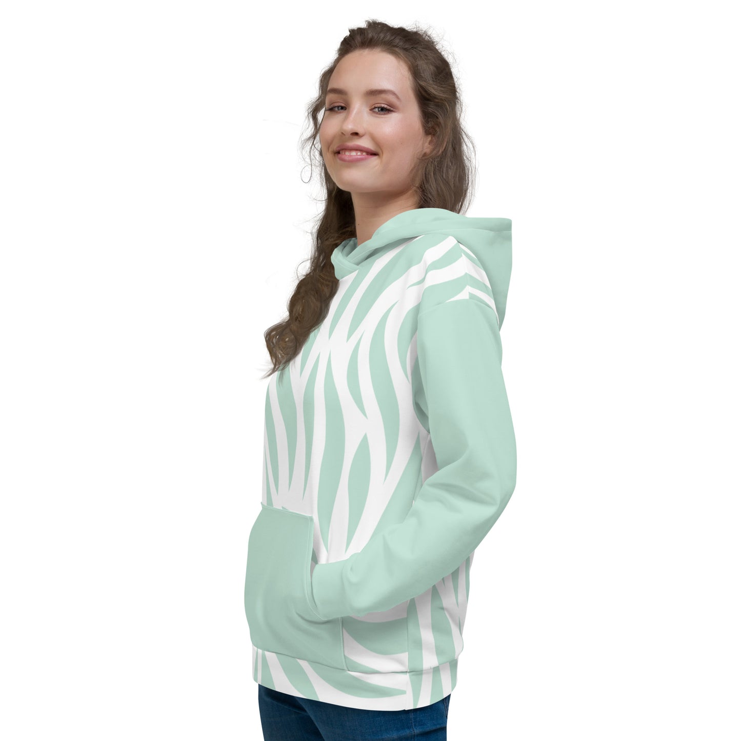 Premium Patterned Relaxed Fit Hoodie with a Super Soft Feel