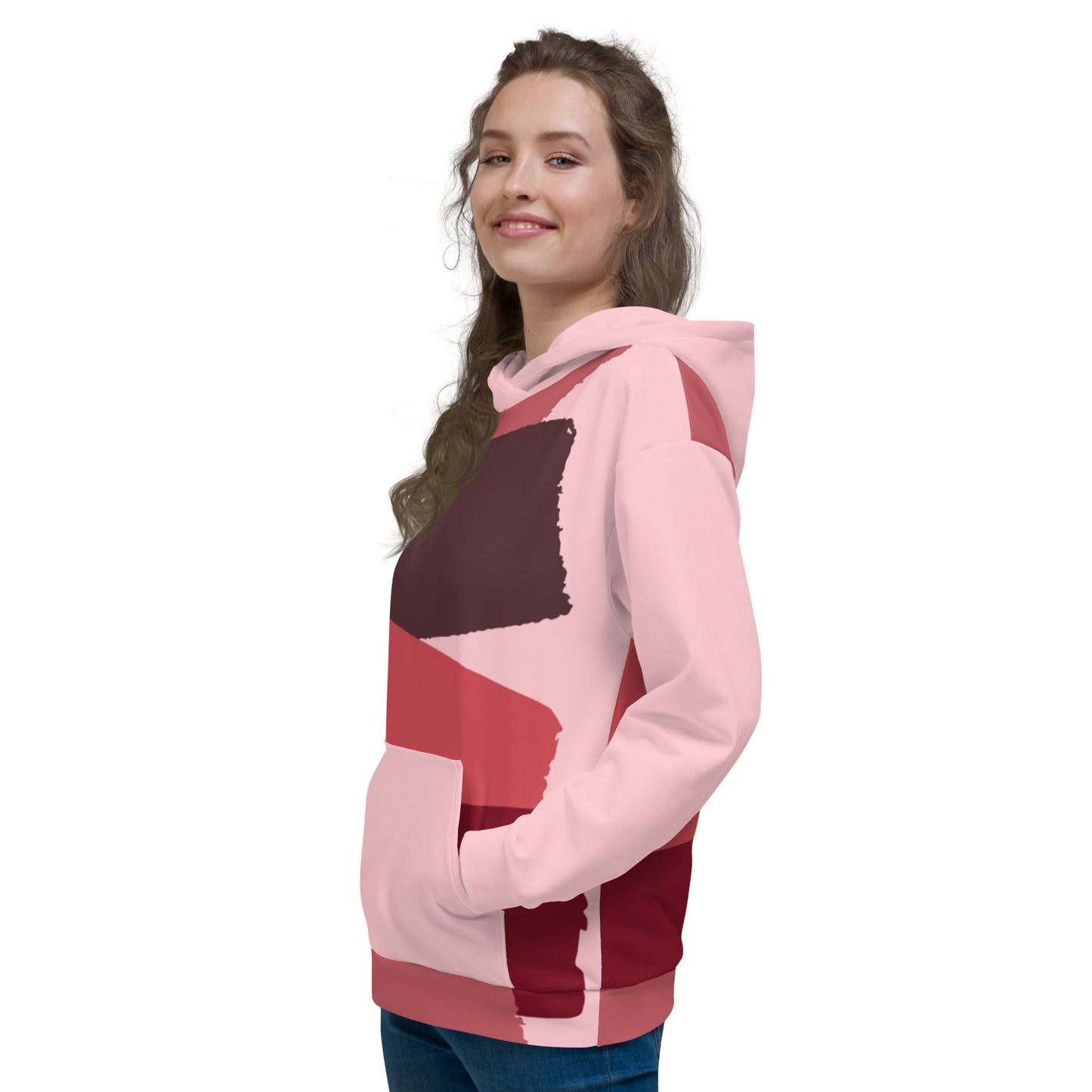 Premium Patterned Relaxed Fit Hoodie with a Super Soft Feel