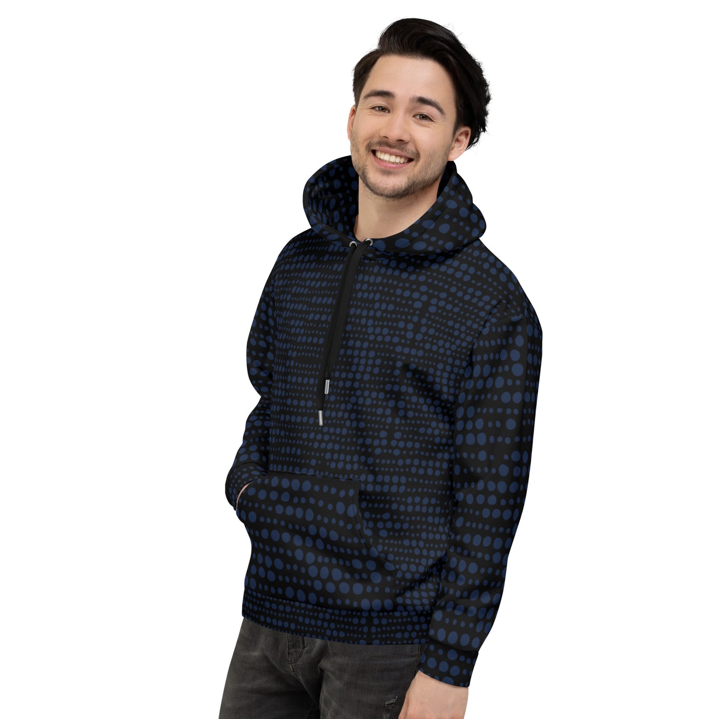 Premium Patterned Relaxed Fit Hoodie with a Super Soft Feel