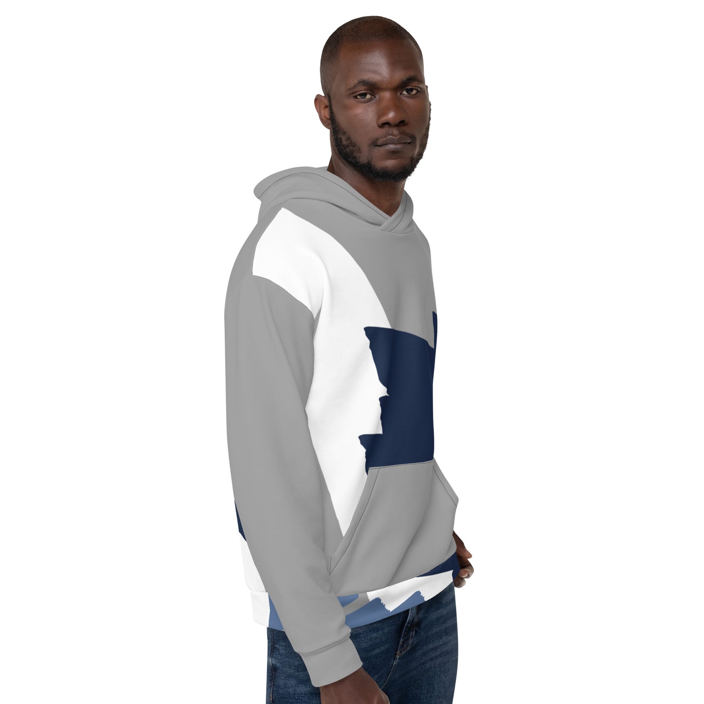 Premium Patterned Relaxed Fit Hoodie with a Super Soft Feel