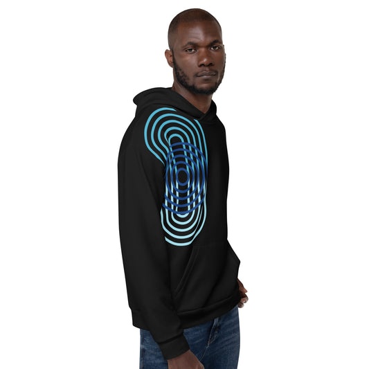 Premium Patterned Relaxed Fit Hoodie with a Super Soft Feel