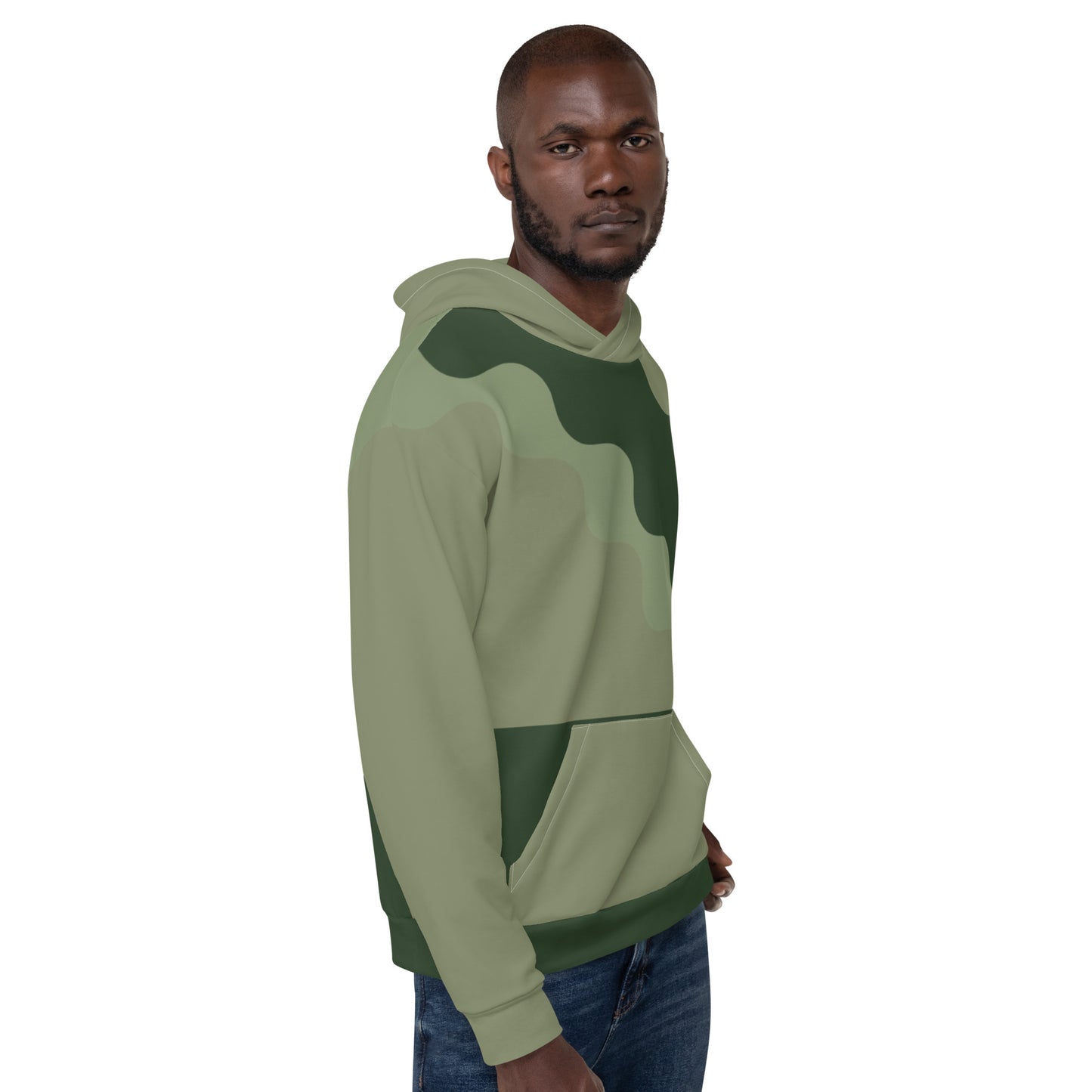 Premium Patterned Relaxed Fit Hoodie with a Super Soft Feel