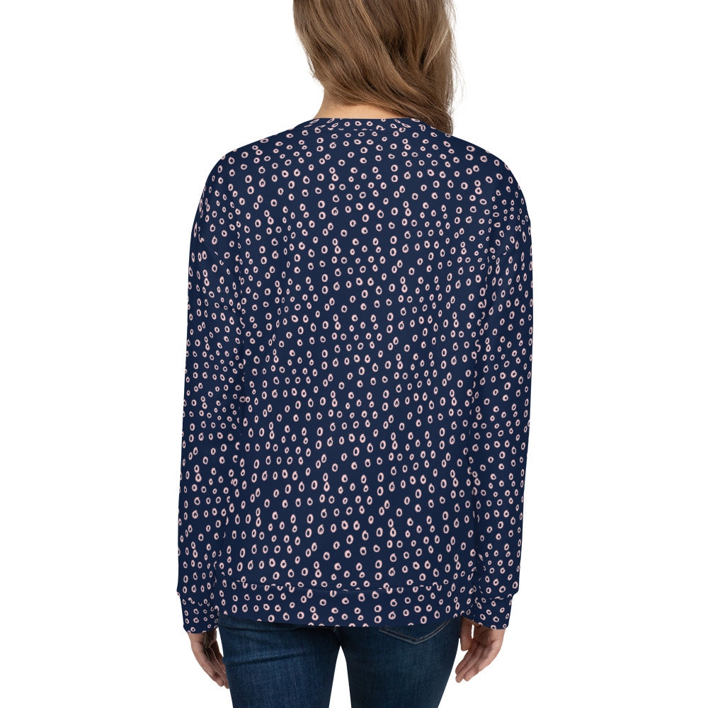 Patterned Sweatshirt with Brushed Fleece Inside for Extra Comfort