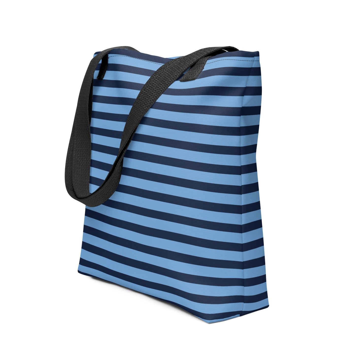 Striped Tote Bag by P Blue