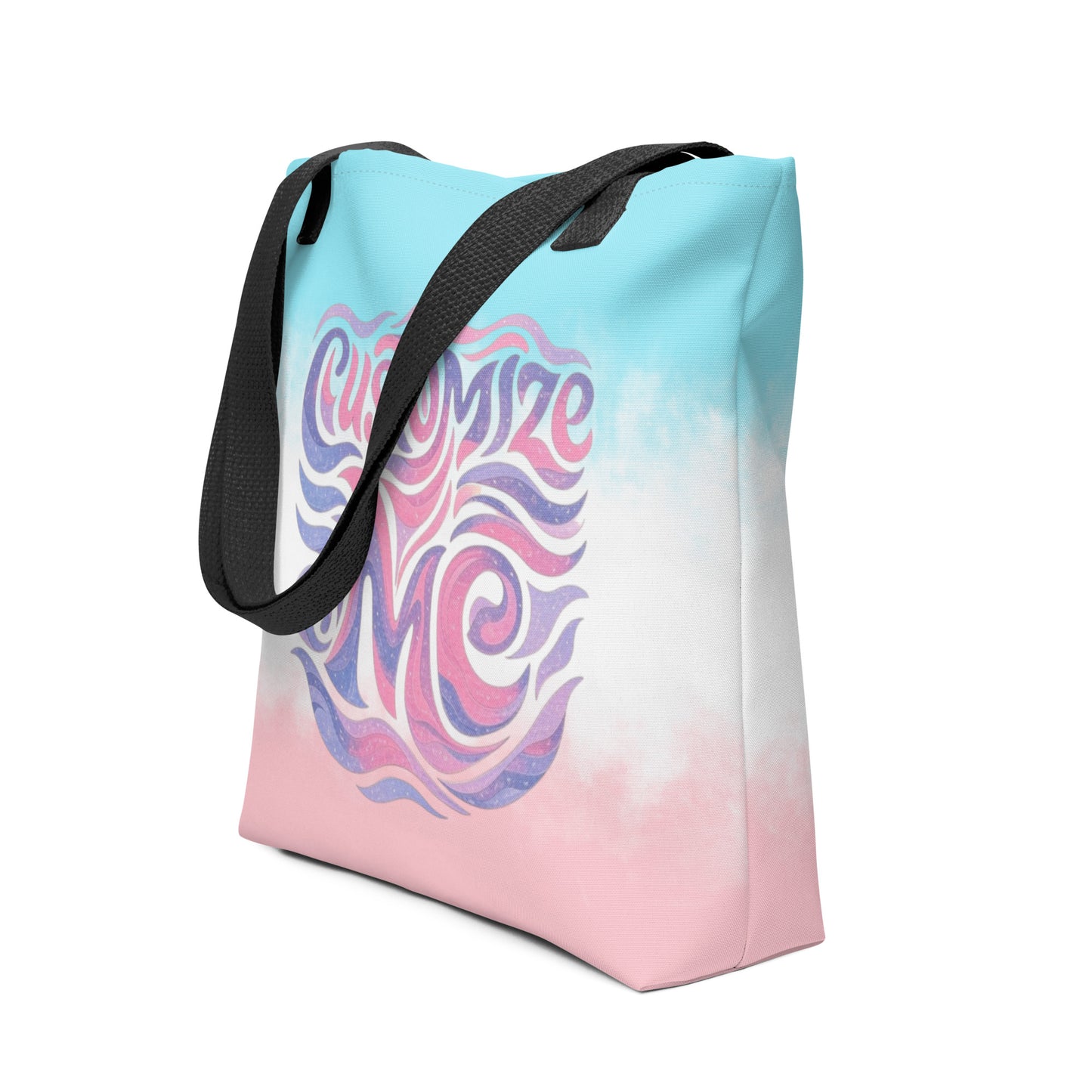 Create Your Own Art Tote Bag by P Blue