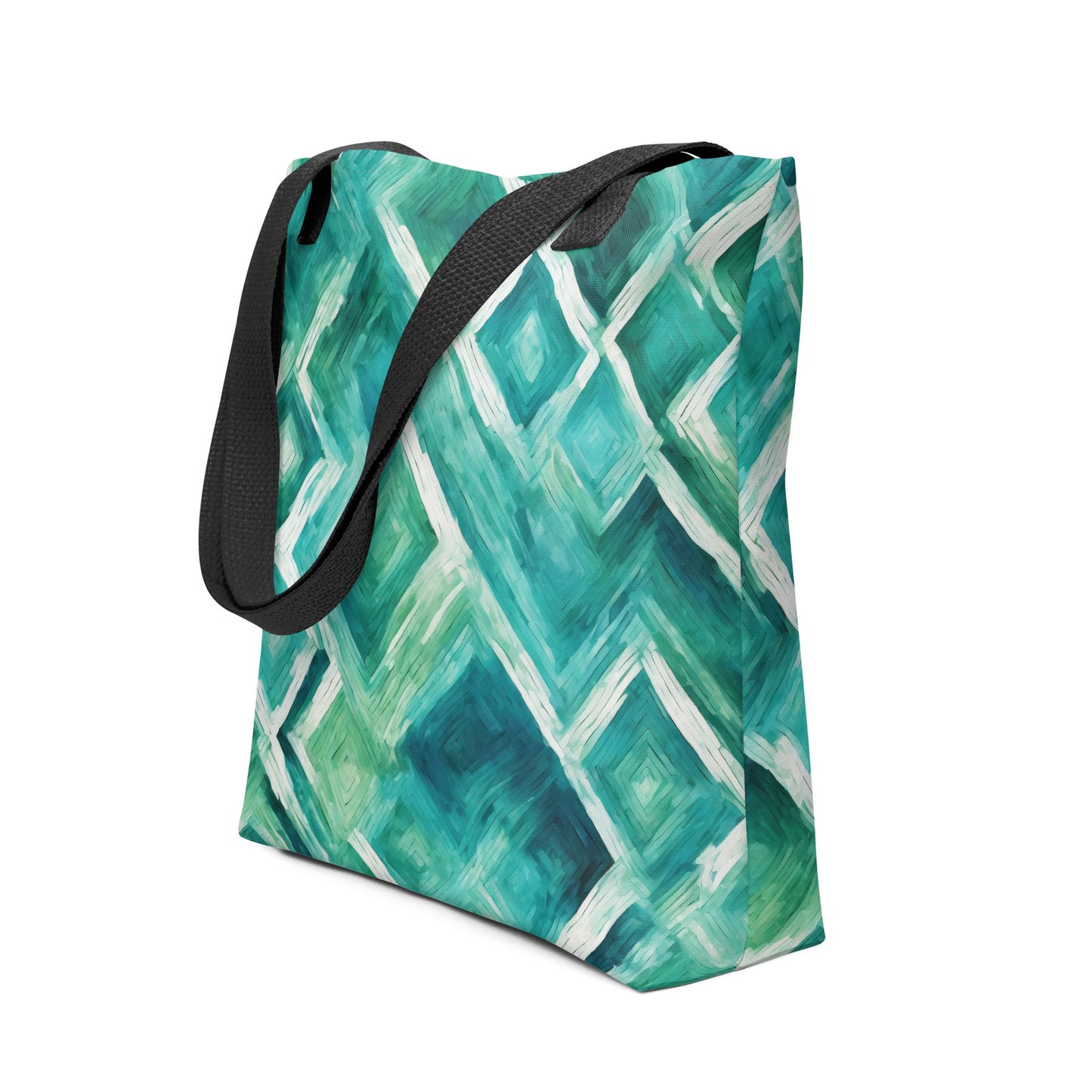Abstract Tote Bag by P Blue