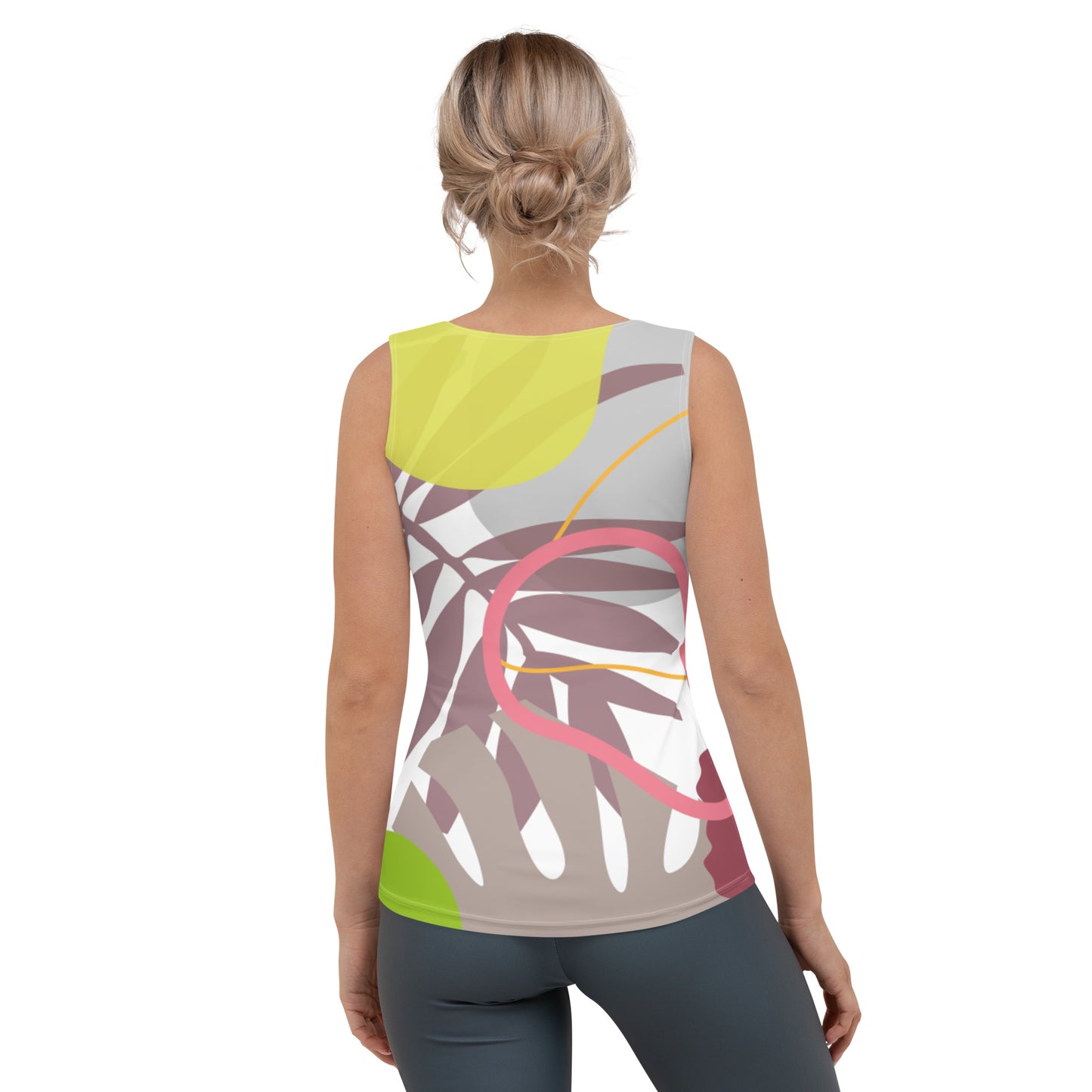 Smooth and Stretchy Tank Top for a Causal Day or Active Training