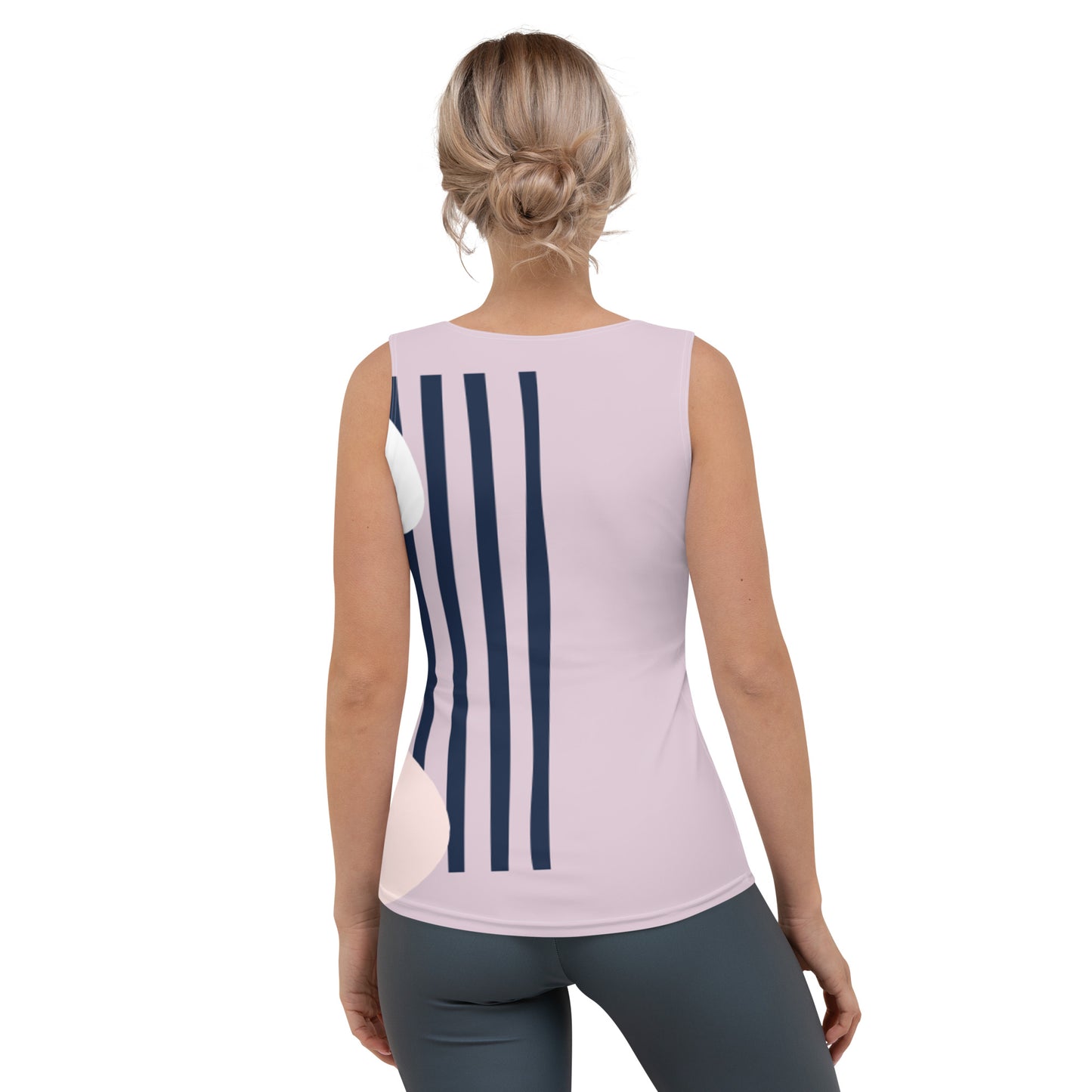 Smooth and Stretchy Tank Top for a Causal Day or Active Training