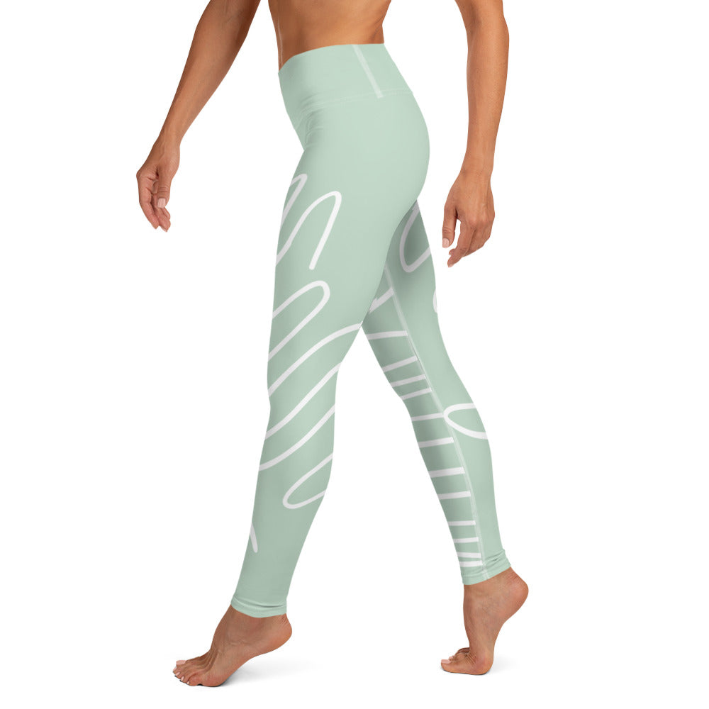 Comfy Raised Band Yoga Leggings