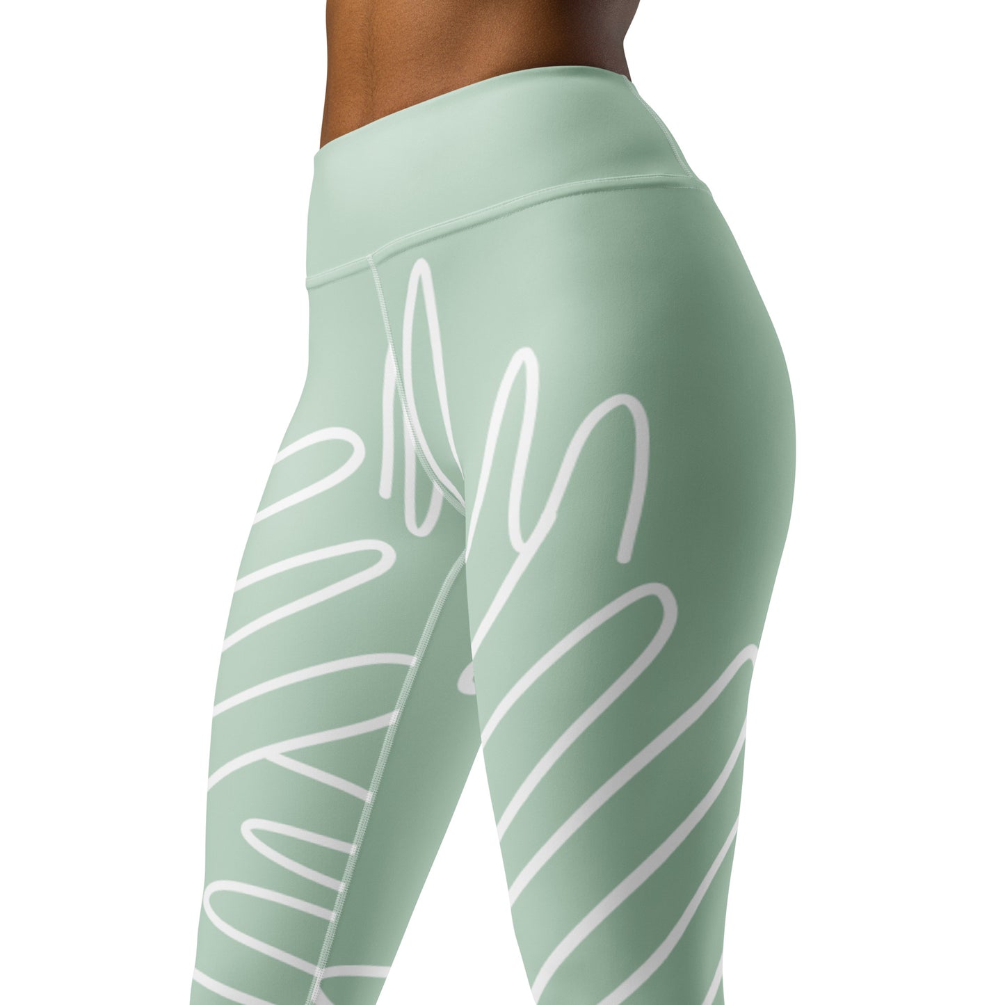 Comfy Raised Band Yoga Leggings